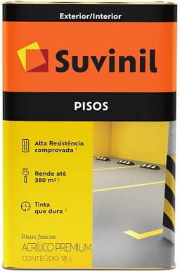 Tinta Suvinil Tintas para piso 18L - Concreto - 53419109