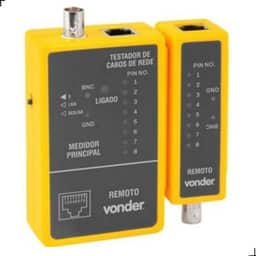 Vonder, Testador De Cabos De Rede Rj45 E Cabos Coaxiais.