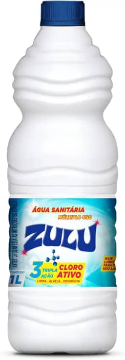 Água Sanitária Zulu 1L