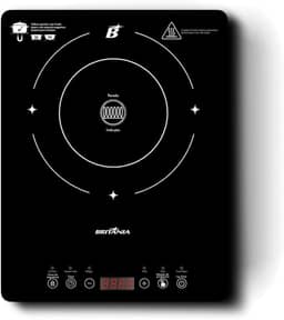 Cooktop De Indução Britânia Portátil Painel Touch Bcte10a Preto 127v
