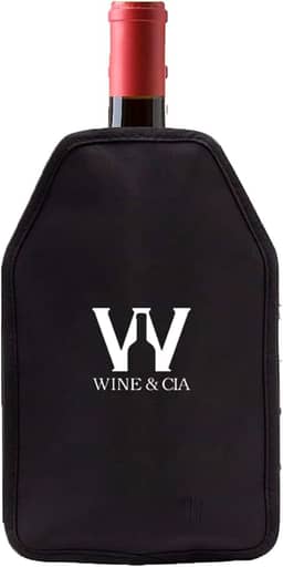 Bolsa Cooler Gelo Garrafas Vinho Manter Bebidas Geladas Gel Wine & Cia