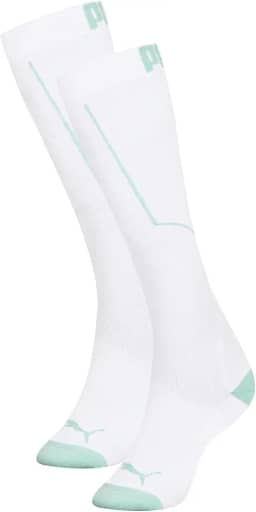 Meia Puma Academia 3/4 Compressão Esportiva Corrida Feminina Original