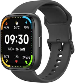 Relogio Smartwatch Pulse Masculino e Feminino,Tela HD de 1,8" Relógio Smartwatch com Alexa, 100 Esportes,Frequência Cardíaca e Monitoramento do Sono,IP68 à rova d'água,Compatível com Android iOS