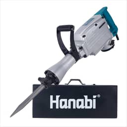 Martelete Demolidor 30kg 45J Para Concret 1240W 220V Pesado, Martelo Demolidor 15kg Profissional com Maleta + Cinzel