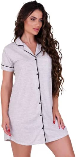 Camisola Americana com Botões Amamentação Blogueira