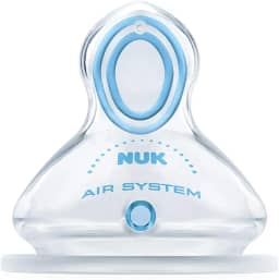 NUK Bico Fc Advanced Silicone Liq. Média Consistência S2 - Tam 2 (6+ Meses)