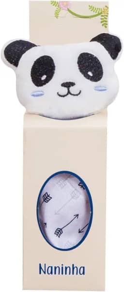 Naninha De Bichinhos Para Bebe em Vários Modelos (Panda Menino)