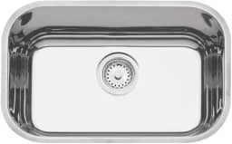 Cuba de Embutir Tramontina Lavínia 47 BL em Aço Inox Polido 47x30 cm