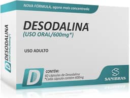 Desodalina 600mg 60 cápsulas - Sanibras