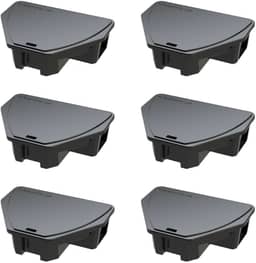 Armadilha para Ratos Ratazanas Camundongos Porta Isca Mult Control Up 6 Unidades