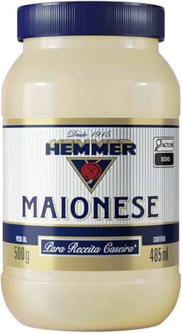Maionese Receita Caseira Hemmer 500g