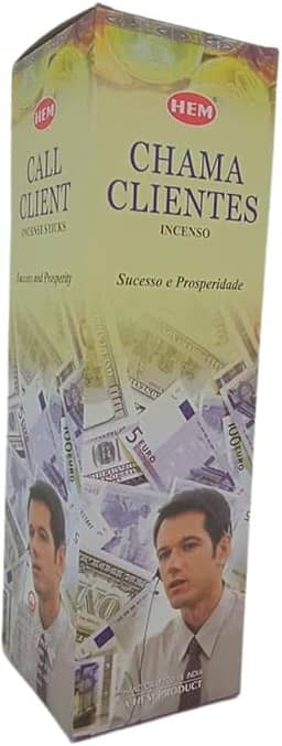 Incenso Indiano Hem Chama Cliente - Prosperidade Cx.25un.8v.