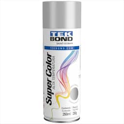 Tinta Spray Aluminio Alta Temperatura 350ml - Tekbond