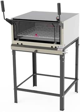 Forno Industrial Progás Prp-770 G2 125l A Gás Inox Com Pedra Refratária E Cavalete P45093