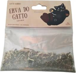 Gatto Karino, Catnip Erva do Gatto - 100% Orgânica Erva Gateira Desidratada (10, Gramas)