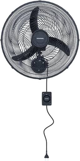 Ventisol Ventilador de parede Oscilante New 50cm Preto 220V