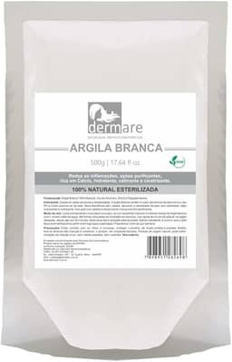 DERMARE Argila Branca Clareadora 500G