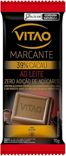 CHOC LEITE ZERO 70G C24 D04X06