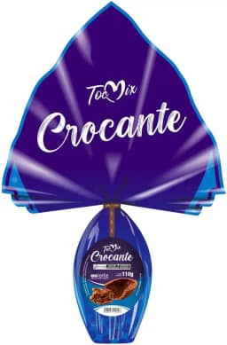 Ovo de Páscoa Too Mix Crocante ao Leite 110g