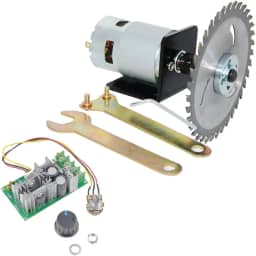 CHANCS Kit De Serra Mesa Com Motor Elétrico 12V/24V 10000Rpm/20000Rpm 775 Placa Módulo Regulador Velocidade Pwm 20A