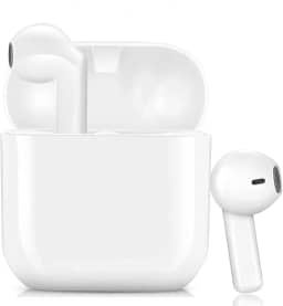 Fone De Ouvido Sem Fio Bluetooth Compatível Todos Celulares Graves Profundos Com Microfone e Redução de Ruído Wireless Academia Corrida Musicas Graves Potentes Controle Touch Linha Premium