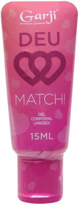 Deu Match Gel Excitante Unissex Com Vibração Para Aumentar O Prazer E Causar Mais Tesão 15Ml