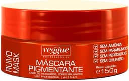 Máscara Matizadora Tonalizante Ruivo Cobre Veggue Profissional 150ml