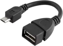 Cabo USB OTG V8 Fêmea