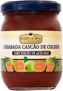 GOIABADA CASCAO COLHER ZERO AÇUCAR RESERVA DE MINAS 210g