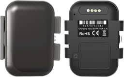 GUPTOMES Coleira com Rastreador GPS para Pets – Localizador em Tempo Real para Cachorros e Gatos, com GPS+AGPS+WiFi+LBS, Cerca Virtual, Histórico de Rotas, Bateria Longa Duração e Sem Mensalidade