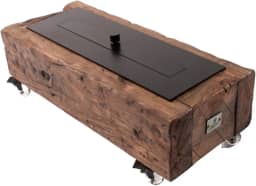 Lareira Ecológica Madeira Portátil (Black 55cm)