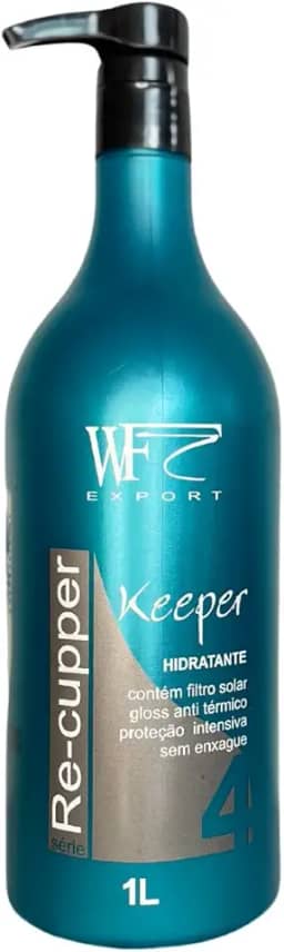 Creme de Pentear Leave-in para Cabelos com Caspa, Pontas Secas, Oleosos e Mistos WF RE-CUPPER 1L