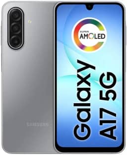 Celular Samsung Galaxy A17 5G, 128GB, 4GB, 50MP Tela 6.7' - Cinza