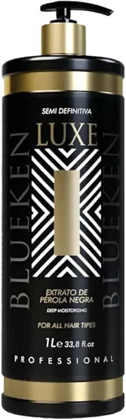 Blueken Luxe - Escova Semi Definitiva Extrato de Pérola Negra 1L