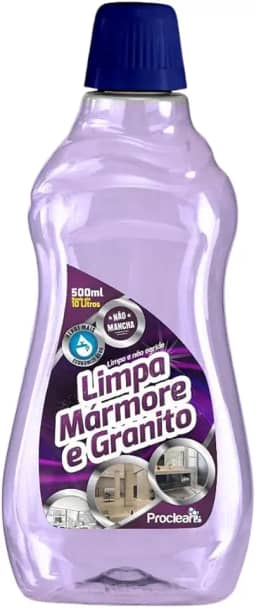 Limpa Mármore e Granito Proclean, 500ml, Limpador de Pedras Naturais