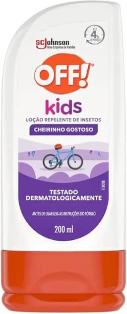 OFF! Kids Loção Repelente de Insetos e Mosquitos, 200ml