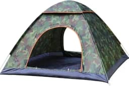 Barraca Camping Camuflada 3-6 Pessoas Iglu Tenda Acampamento+Bolsa