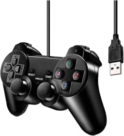 Controle Usb para PC Computador Notebook Joystick Dualshock Analógico - Feir FR-202