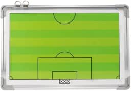 Prancheta Tatica Futebol Tecnico Futsal Magnetica Portatil Duplaface