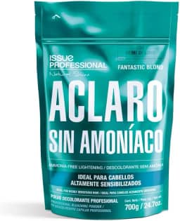Issue Professional Color Fantastic Blond, Pó Descolorante Sem Amônia, 700g, Para Cabelos Sensibilizados