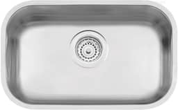 Cuba para Cozinha em Inox Retangular 47x30cm Cromo Acetinado