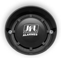 Sirene Para Alarme PIEZOELÉTRICA JFL 115 Db Preto 12 Volts