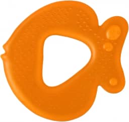 Mordedor de Silicone Com Água para Bebê Premium Formato Curvo Textura Macia