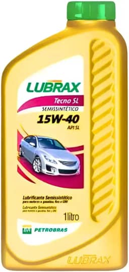 Óleo Lubrificante de Motor 15w40 API SL Semissintético Para Carro 1 Litro