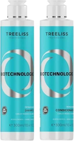 Kit Shampoo+Condicionador Biotechnologic Para Cabelos Tingidos e Coloridos Proteção da Cor Antidesbotamento Hidratação Nutrição e Brilho