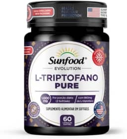 L-TRIPTOFANO PURE 1.000MG 60 SOFTGELS SUNFOOD EVOLUTION