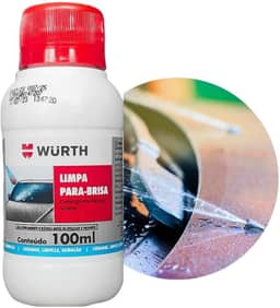 Aditivo para limpador de parabrisa 100ml fluído líquido limpeza esguicho reservatório de água para limpeza para-brisa