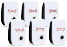 Kit 10 Repelente Ultrassônico Tomada Paki Anti Insetos Mosquitos Baratas Formigas Sem Cheiro Silencioso Bivolt Plug Elétrico Brasil