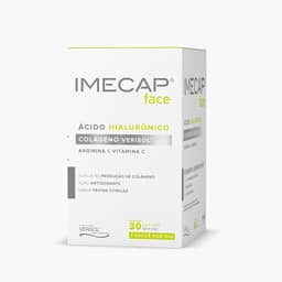 Imecap Face 30 Sachês - Colágeno Hidrolisado Verisol e Ácido Hialurônico
