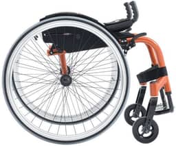 Cadeira de Rodas Monobloco Ativa modelo Star Lite - Ortobras-38x40x40cm-Grafite